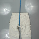 Dickies Carpenter Pants - 30W 31L White Cotton