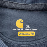 Carhartt Sweatshirt - XL Navy Cotton