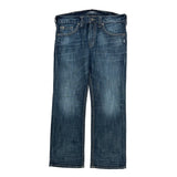 Silver Jeans - 37W 32L Blue Cotton Blend