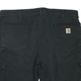 CARHARTT Mens Shorts Black Cargo XL W40 Durable Cotton Blend Workwear