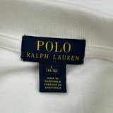 Polo By Ralph Lauren Polo Shirt - Large White Cotton