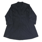 MAX MARA Womens Black Jacket XL Polyester Blend Classic Button Closure Formal