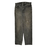 Orange Tabs Levis 550 Jeans - 30W 32L Gray Cotton