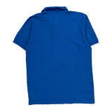 Kappa Polo Shirt - Large Blue Cotton