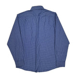 Tommy Hilfiger Slim Fit Shirt - Large Blue Cotton