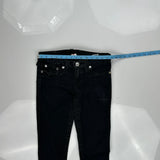 True Religion Skinny Jeans - 28W US 2 Black Cotton