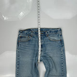 Levis 501 Jeans - 34W 29L Light Wash Denim