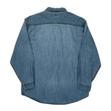 Vintage Levis Denim Shirt - Large Blue Cotton
