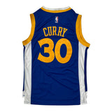 Golden State Warriors Adidas Nba Jersey - Small Blue Polyester