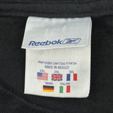 Reebok T-Shirt - 2XL Black Cotton