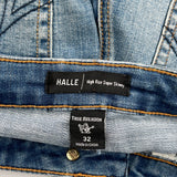 True Religion Skinny Jeans - 32W UK 14 Blue Denim