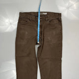 Carhartt Pants - 36W 32L Brown Cotton