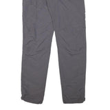 REGATA Womens Polyester Blend Grey Slim Fit Straight Leg Trousers W30 L33 Casual