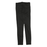 J BRAND Womens Slim Black Skinny Denim Raw W26 L29 Zip Cotton Jeans