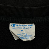 Champion Sweatshirt - Medium Black Cotton