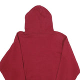 SOFFE Mens Red Cross Country Pullover Hoodie M Athletic Print Comfort Fit