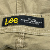 Lee Cargo Trousers - 35W 28L Beige Cotton