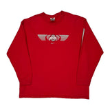 Ohio State Nike Graphic Long Sleeve T-Shirt - 2XL Red Cotton