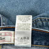 Levis Relaxed Fit Jeans - 28W US 4 Blue Cotton