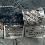 501 Levis Jeans - 28W 31L Blue Cotton