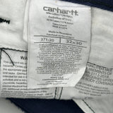 Carhartt Pants - 35W 31L Blue Cotton