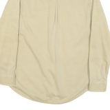 BANANA REPUBLIC Mens Beige Shirt S Cotton Blend Casual Long Sleeve Button Pocket