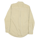 BANANA REPUBLIC Mens Beige Shirt S Cotton Blend Casual Long Sleeve Button Pocket