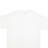 JANSPORT Mens White CSUS Graphic T-Shirt 2XL Short Sleeve Crew Neck Cotton Blend