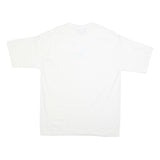 JANSPORT Mens White CSUS Graphic T-Shirt 2XL Short Sleeve Crew Neck Cotton Blend