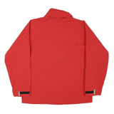 SALEWA Womens Red Jacket UK 16 Polyester Blend Zip Outdoor Waterproof