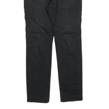 TOMMY HILFIGER Mens Jeans Black Slim Skinny Denim W29 L27 Stylish Zip Closure