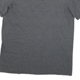 ADIDAS Mens Grey Graphic T-Shirt L Short Sleeve Crew Neck Cotton Blend Classic
