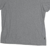 CALVIN KLEIN Mens Grey Plain T-Shirt L Short Sleeve Crew Neck Casual Wear