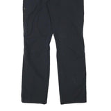 MILLET Womens Polyester Blend Regular Leg Black Trousers W28 L30 Zip Outdoor