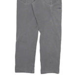 CARHARTT Mens Cotton Blend Grey Relaxed Fit Straight Trousers W30 L27 Workwear
