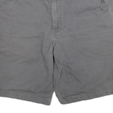 CARHARTT Mens Shorts Grey Relaxed Fit Cotton Blend 2XL W34 Workwear Casual