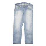 LEVI'S 501 Mens Jeans Blue Regular Straight Denim Medium W36 L31 Classic Button