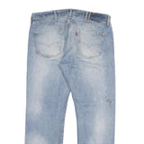 LEVI'S 501 Mens Jeans Blue Regular Straight Denim Medium W36 L31 Classic Button