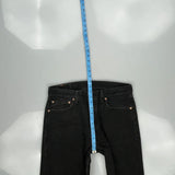 501 Levis Jeans - 32W 30L Black Cotton
