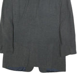 GIORGIO ARMANI Mens Grey Wool Blend Classic Jacket M Woven Formal Designer