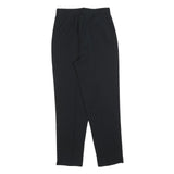 KOFLER Womens Polyester Black Regular Straight Trousers W26 L28 Smart Workwear