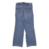 LEVI'S 512 Bootcut Womens Jeans Blue Slim Denim Medium W26 L26 Stretch Cotton