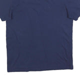 NIKE Mens Blue Logo Graphic T-Shirt M Short Sleeve Crew Neck Casual