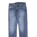 LEVI'S 502 Mens Jeans Blue Regular Straight Denim Medium W28 L32 Classic Zip