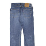 LEVI'S 502 Mens Jeans Blue Regular Straight Denim Medium W28 L32 Classic Zip