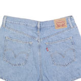 LEVI'S Womens Denim Blue Casual Shorts M W31 Classic Five-Pocket Cotton