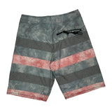 Oakley Striped Swim Shorts - Medium Grey Nylon Blend