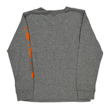 Age 10-12 Carhartt Long Sleeve T-Shirt - Medium Gray Cotton