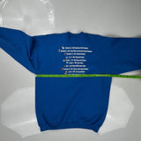 100 Years Of Magic Disney Graphic Long Sleeve T-Shirt - XL Blue Cotton