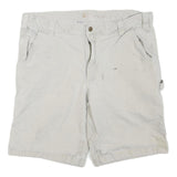 CARHARTT Mens Shorts Beige Casual XL W38 Cotton Blend Workwear